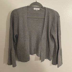 Calvin Klein Gray cardigan
